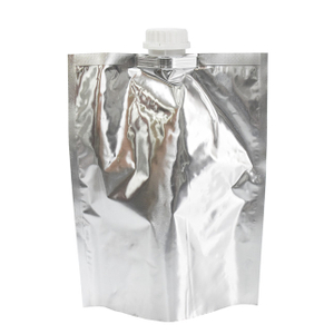 Pochette en aluminium anti-fuite personnalisée avec bec verseur personnalisé